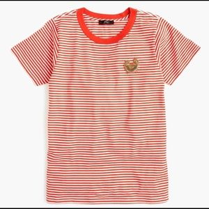J.Crew Embellished Crab t-shirt.